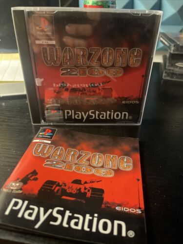 Eidos Warzone 2100 Playstation 1 PS1 Spiel - Afbeelding 1 van 4