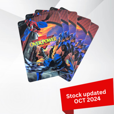 Marvel Overpower CCG Mission Kartensets und Singles (1996)