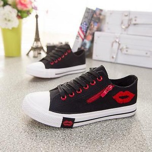 designer canvas sneakers