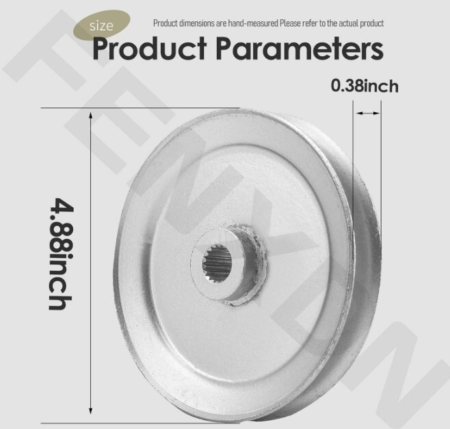 MIU800783 For Jo-hn Deere Transmission Drive Pulley For X300 X330 X304 X354 X350