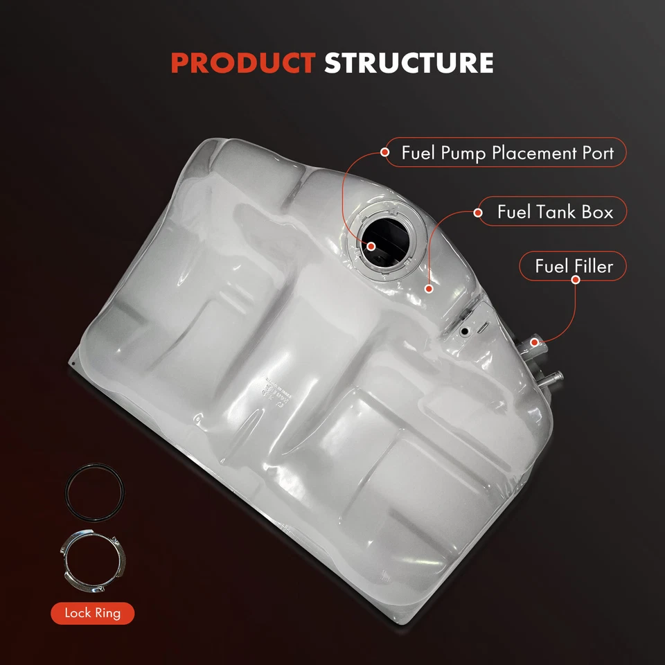 Tanque de combustible de 18 galones para Buick LeSabre 1996-1999 Pontiac Bonneville 1996-1999 Foto 2 de 4