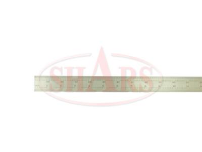 Shars 24'' Rigid Ruler / Rule Steel 8ths- 64ths Precision Machinist 4R R}