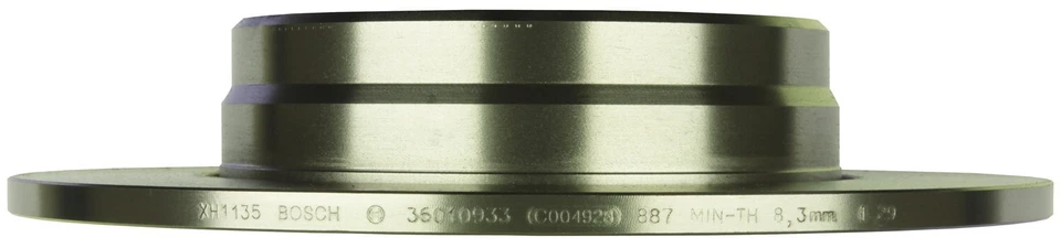 For 1998-2002 Mercedes E430 Bosch QuietCast Disc Brake Rotor Rear 1999 2000 2001 - Image 4 of 4