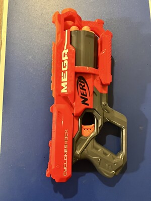 Nerf CycloneShock Elite Mega Blaster Toy Gun With 6 Darts