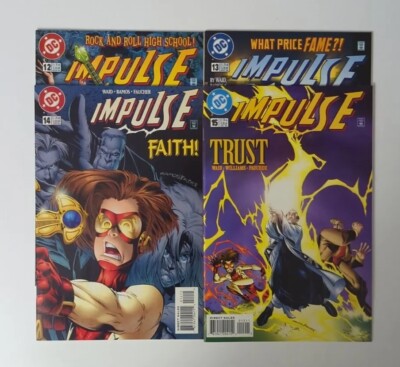 Run Of 4 1996 DC Impulse Comics #12-15 VF/NM