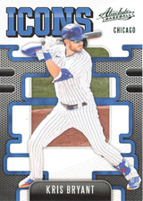 Kris Bryant 2021 Panini Absolute Icons Green Insert Cubs Baseball Card #I-10 USD