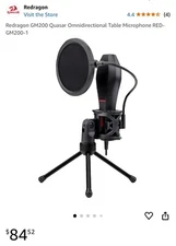 Redragon GM200 Microphone For Gaming/Streaming