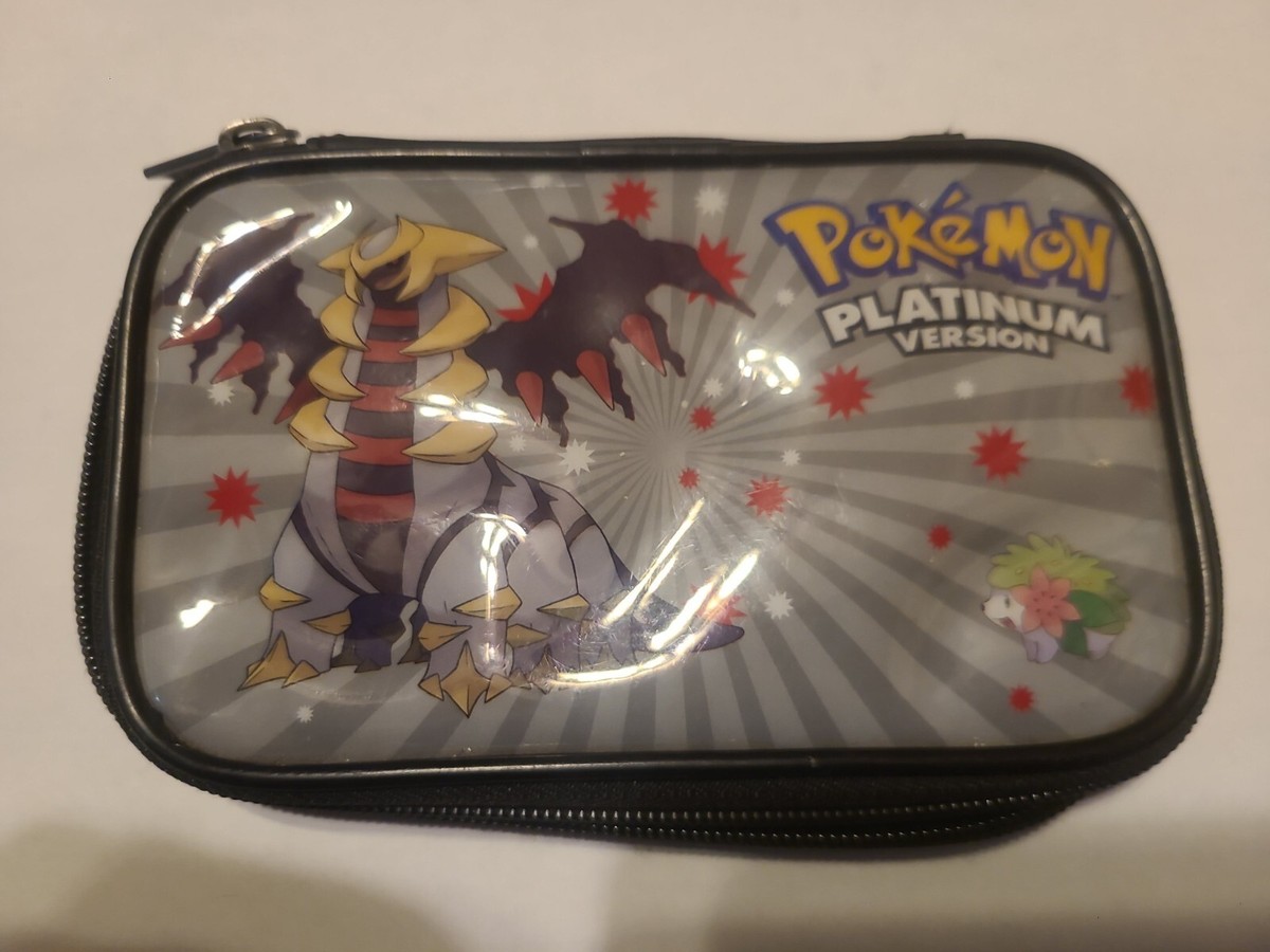 Pokemon Platinum Essentials Version DLX Nintendo DS Lite Padded