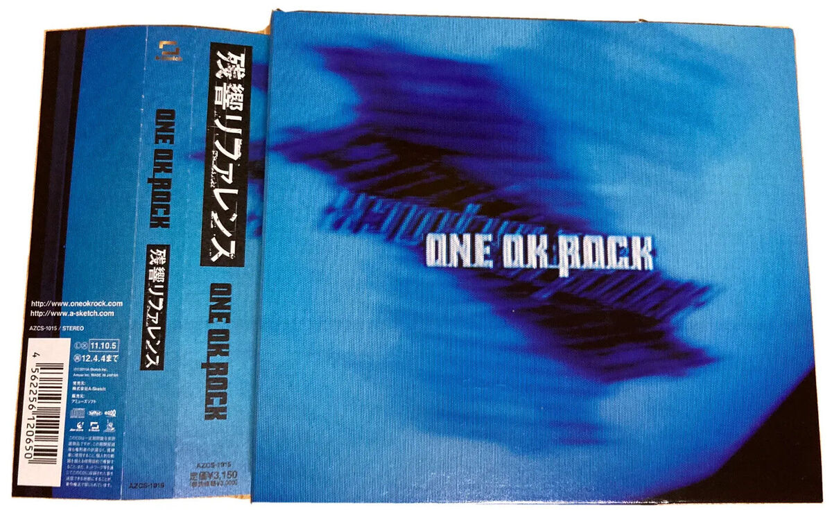 ONE OK ROCK ZANKYO REFERENCE First Limited Edition CD with Obi Photobook  Japan