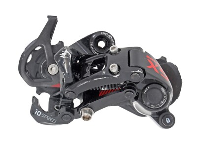 SRAM X9 Mountain Bike 9/10s Rear Derailleur Med Cage Max 36T 1:1 Exact  Actuation