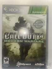 Call of Duty 4: Modern Warfare Platinum Hits Microsoft Xbox 360 Complete