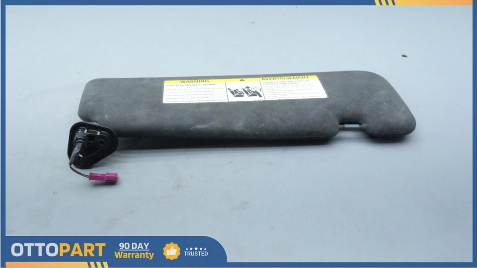 2012-2019 BMW 640i 650i Gran Coupe M6 Sun Visor Left Driver Alcantara OEM - Image 2 of 4