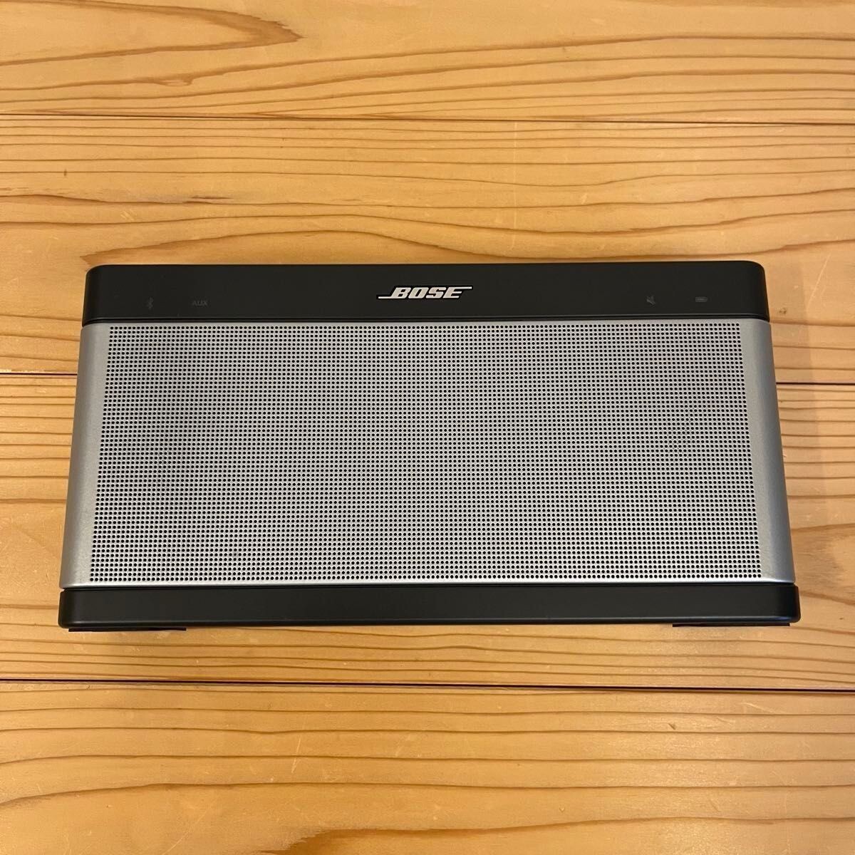 Bose SoundLink III Sound Link 3 Silver Portable Bluetooth Speaker