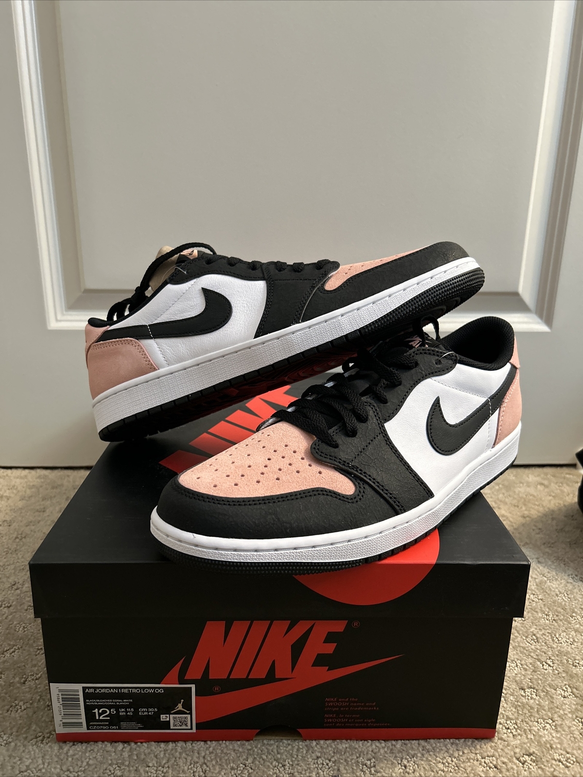 jordan 1 bleached charcoal