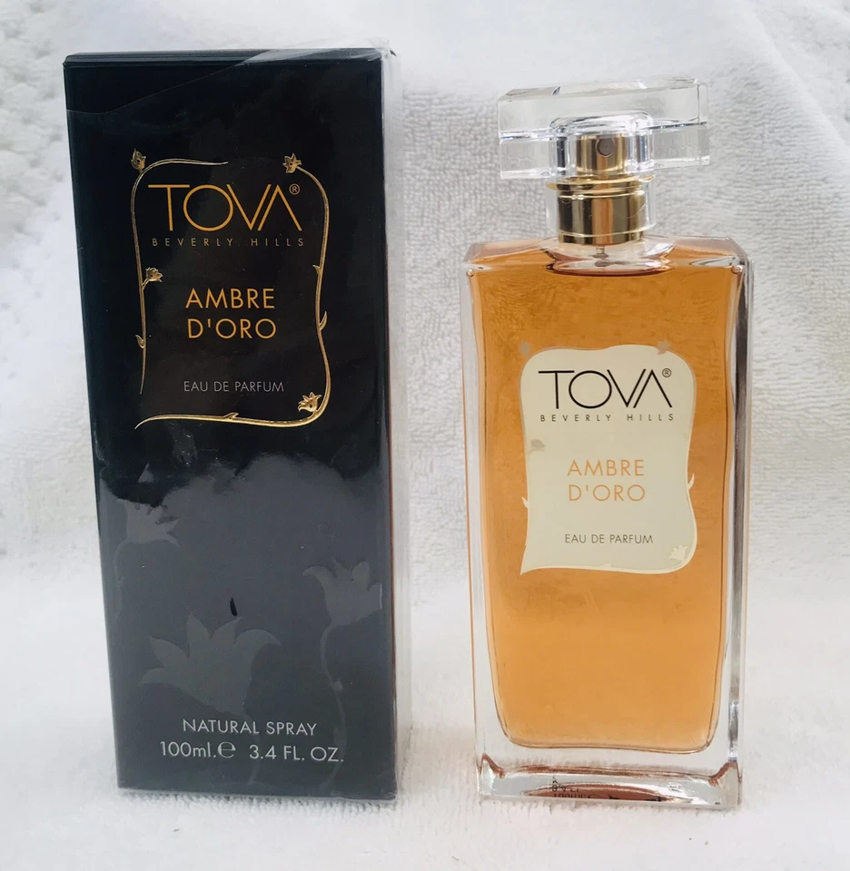 TOVA Beverly Hills AMBRE D’ORO Eau de Parfum 3.4 fl oz Nuevo y Sellado Foto 2 de 4