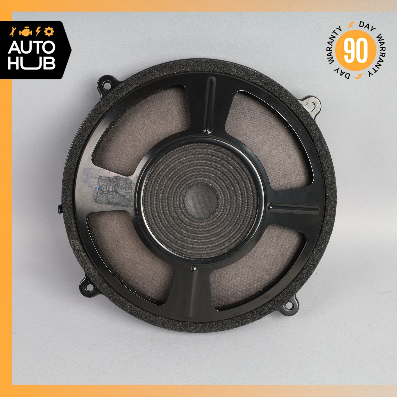 03-19 Maserati Quattroporte Rear Bose Subwoofer Sub Woofer Sound Speaker OEM