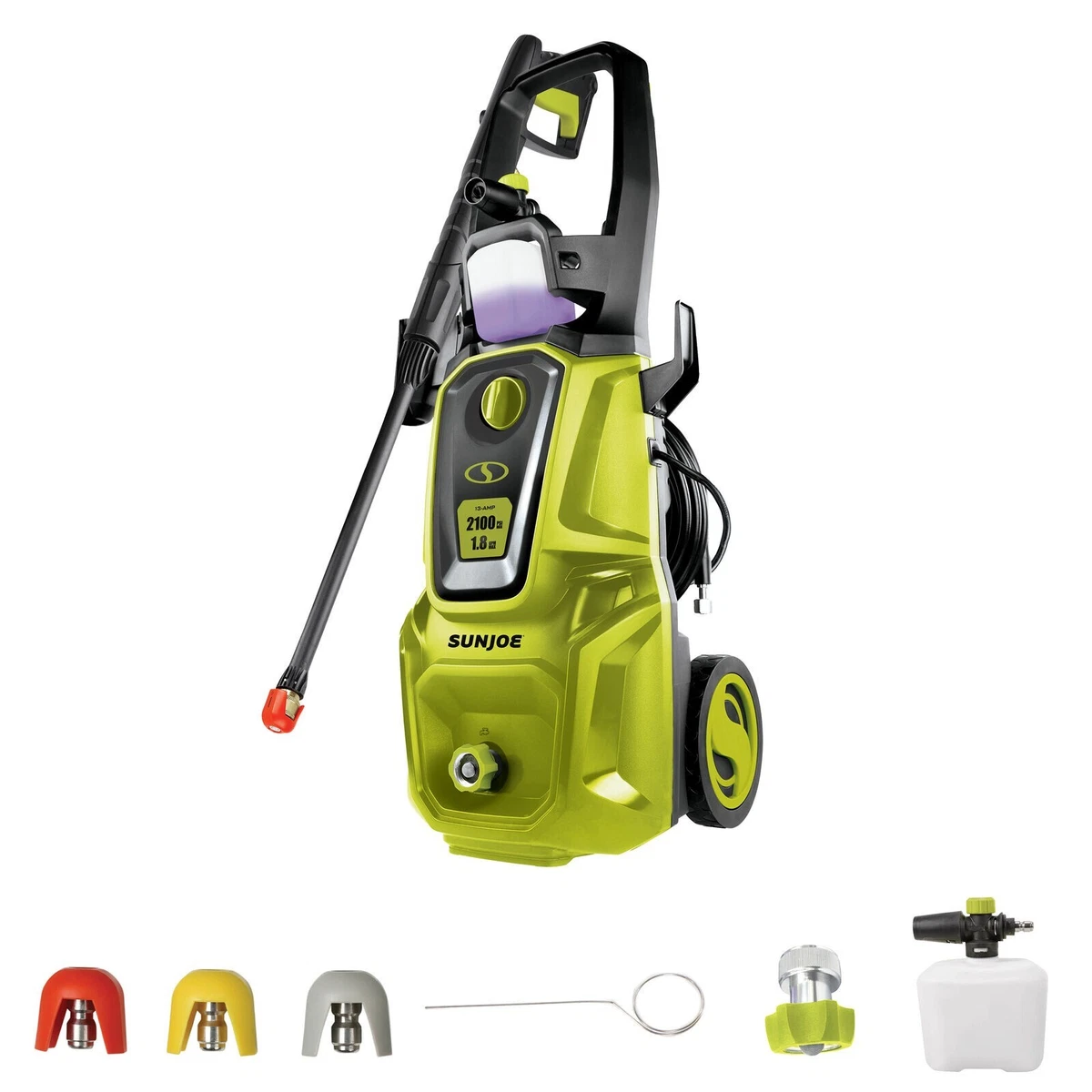Sun joe pressure washer 2100 psi deals