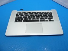 MacBook Pro A1398 15" Mid 2012 MC976LL/A Top Case Palmrest w/ Battery 661-6532