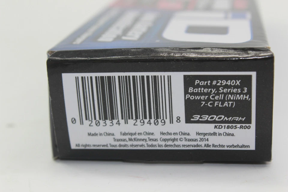 Traxxas 2940 X Power Cell 3300mAh 8.4V NiMh mit Traxxas iD Stecker TRX-4 NEU - Bild 2 von 4