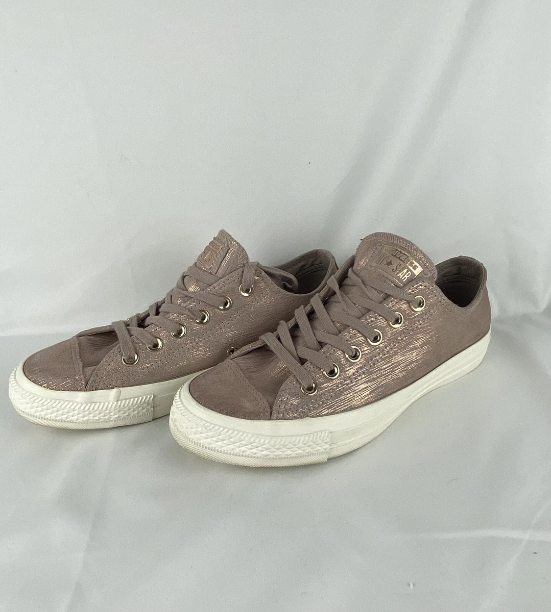 Converse ox top rose gold