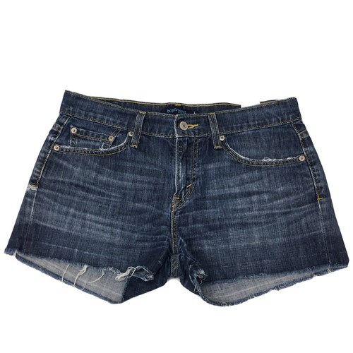 Cotton Denim Jean Short Shorts 