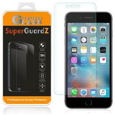 SuperGuardZ  Tempered Glass Screen Protector Shield For iPhone 7 / 7S / 7S Plus