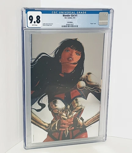 Wonder Girl #1 DC Comics CGC 9.8 Foil Edition Virgin Cover