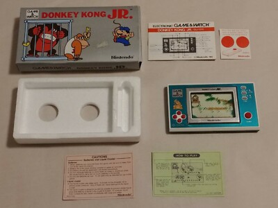 Nintendo Game & Watch Donkey Kong Jr DJ-101 Complete Great