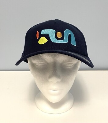 Shimano Cycling Adjustable Baseball Hat Navy Blue YP Classics Cap