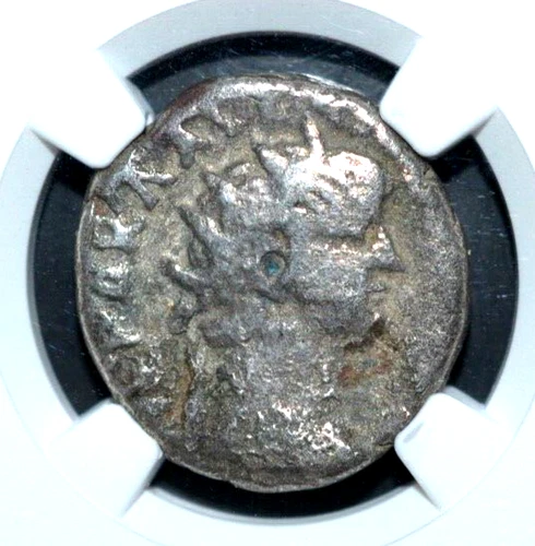 EGYPT, ALEXANDRIA, NERO, AD 54-68, BI TETRADRACHM, NGC CERTIFIED---390---