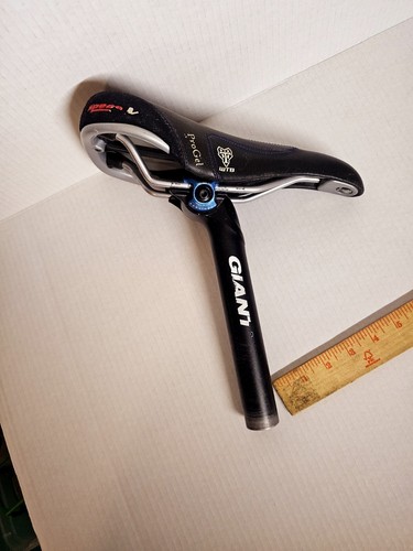 WTB Speed V Bicycle Saddle + Seat Post Giant Model - Picture 11 of 11