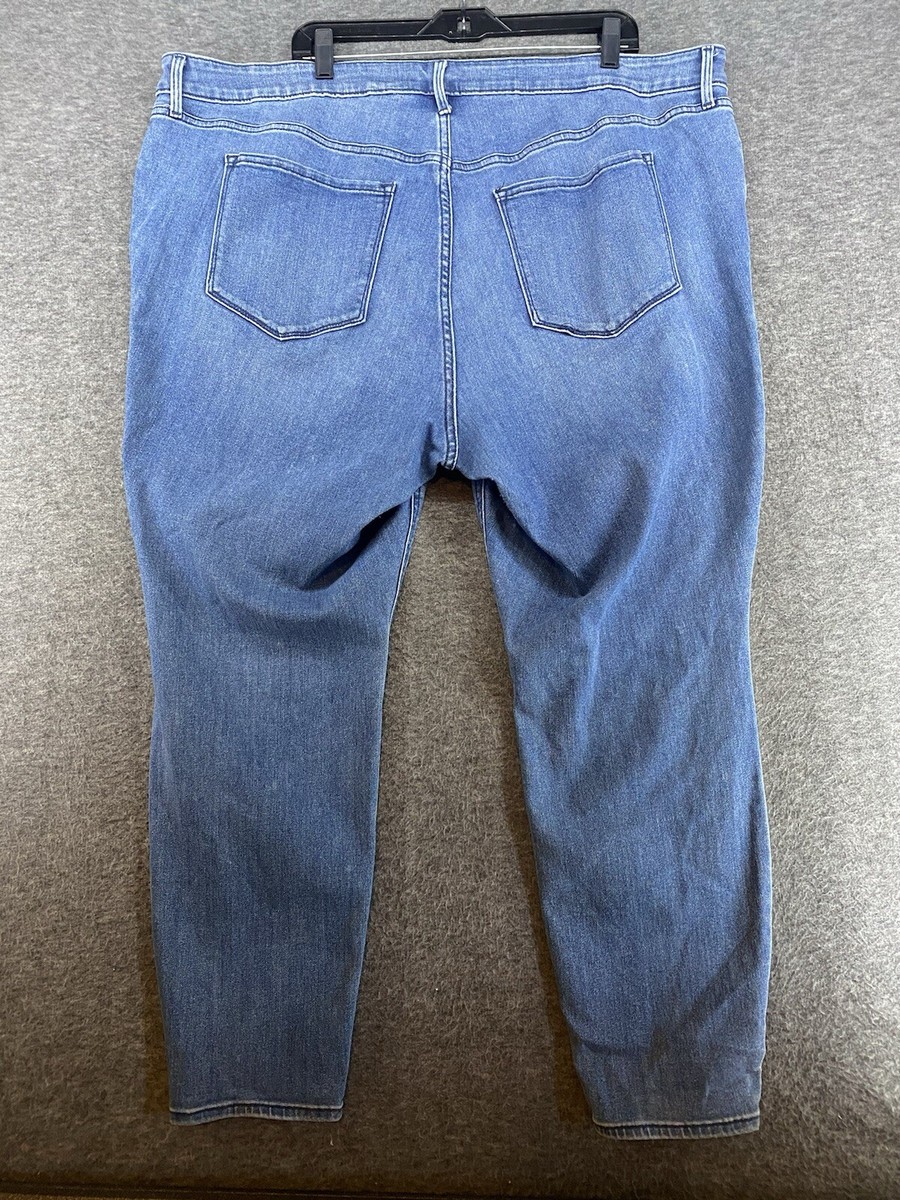 Old Navy High Rise Super Skinny Blue Jeans Women's Plus Size 24 | eBay