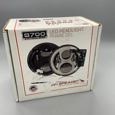 Jw Speaker 0554941 8700 Evolution 2 Dual Burn 7 Led Headlight Black Bezel