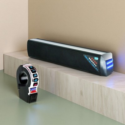 Motorcycle Sound Bar YL-037 Bluetooth Speaker w USB TF FM Waterproof 40W Stereo