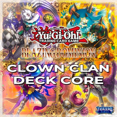 Yugioh Clown Crew Deck Core BLZD - Blazing Dominion 27 Karten