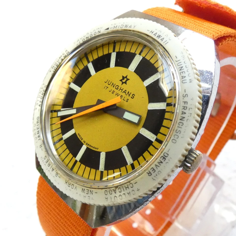 Precioso reloj JUNGHANS Vintage ALEMÁN de los años 70, en muy buen estado Foto 2 de 4