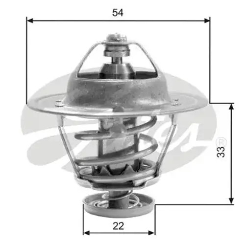 Coolant Thermostat fits ISUZU RODEO Mk1 3.0D 02 to 12 4JH1-TC Gates 4294280 New - Image 30