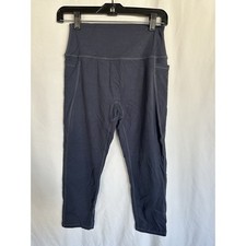 Leggings with 2 Side Pockets, Women's High Waist Yoga Pants Size S