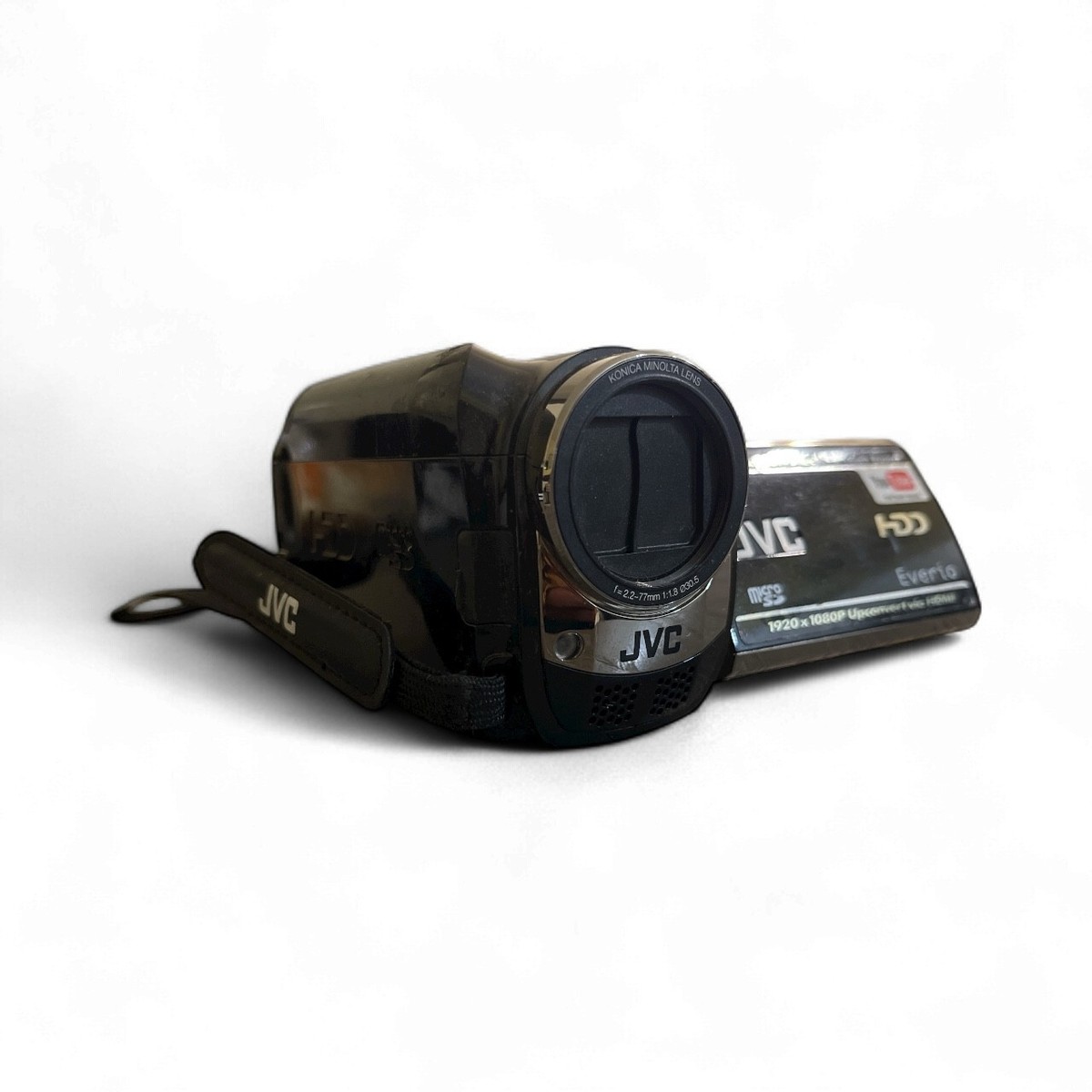JVC Everio GZ-MG670SU 80GB HDD Compact Digital Camcorder Black No