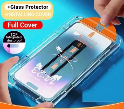 PROMAX Screen Protector for iPhone 17 13 14 15 16 17 Pro Max Tempered Glass Edge Cover