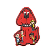 Clifford Red Dog Children Cartoon Patch, Iron On/Sew On
