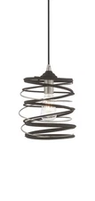 Livex Lighting 41320 Bronze Single Light 8"W Mini Pendant