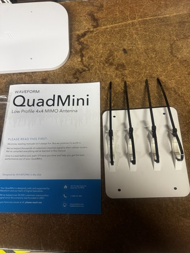 Waveform QuadMini: 4x4 MIMO Low-Profile Antenna Kit | External Antenna for 4G... - Photo 3/6