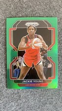 2022 Panini Prizm WNBA - Jackie Young #7 Green Prizm