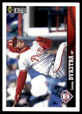 Lenny Dykstra 1997 Collector's Choice #196 Phillies MLB READ FREE SHIPPING
