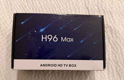 H96 Max Android 10 TV Box 4GB RAM 32GB RK3318 4K Remote HDMI Tested