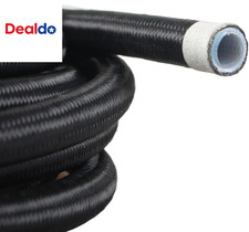 3/8 Fuel Line Hose 6AN 10FT PTFE Teflon E85 Ethanol Fuel Injection Line Braided