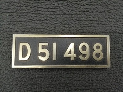 Commemorative Plate Ueno Station 120th Anniversary D 51 498 Used