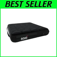 Adjustable 18" x 16" Inflatable Cushion with Non-Skid Cover for Ultimate Support