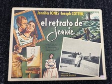 Portrait Of Jennie Original Lobby Card Jennifer Jones Joseph Cotten 1948